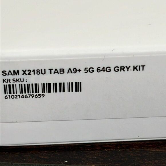 Samsung Tablet Galaxy Tab A9+ 11" 64GB 5G Metro By T-Mobile SM-X218U Graphite - Picture 5 of 7